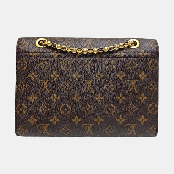 VICTOIRE Monogram Coated Canvas Brown