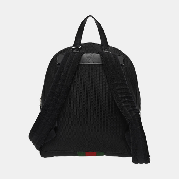 Fabric Backpack Black