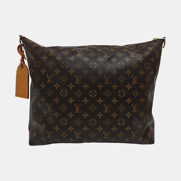 Monogram Coated Canvas Shoulder Bag GM Brown