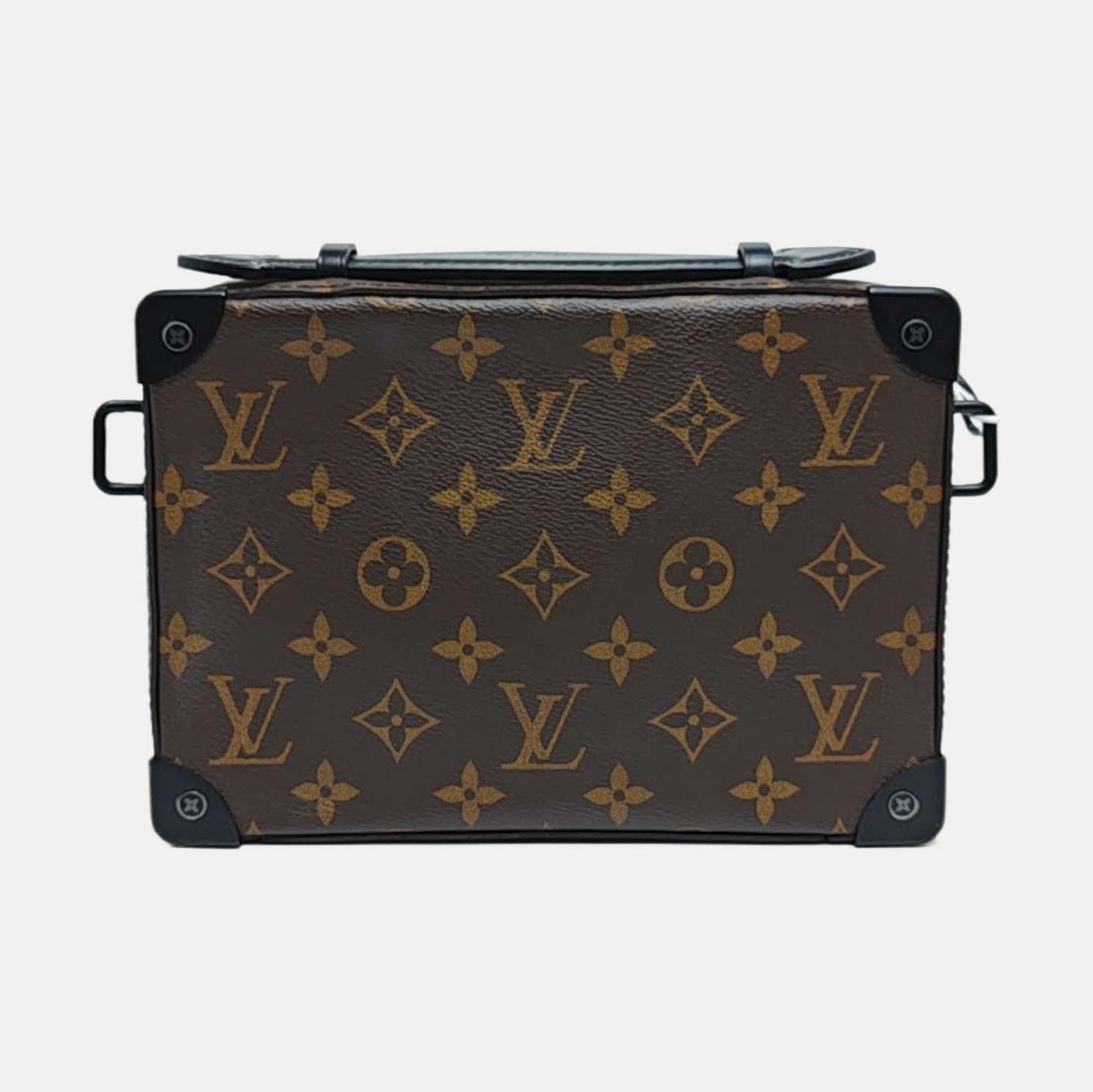 SOFT TRUNK Monogram Coated Canvas Brown