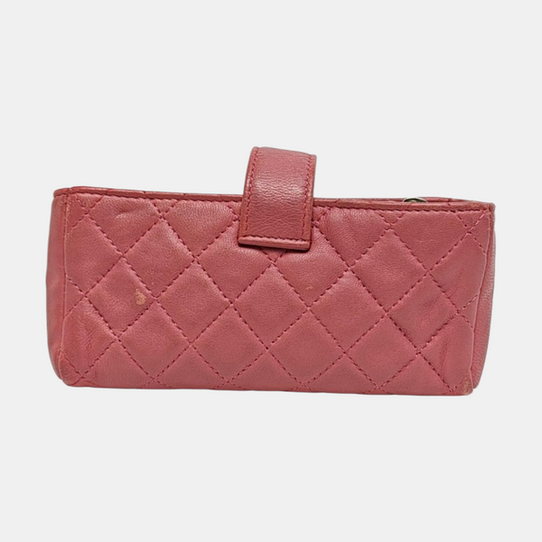 Quilted Lambskin Mini Pink