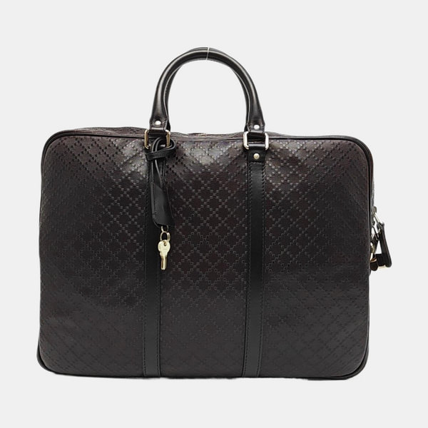 Calfskin Shoulder Bag Brown