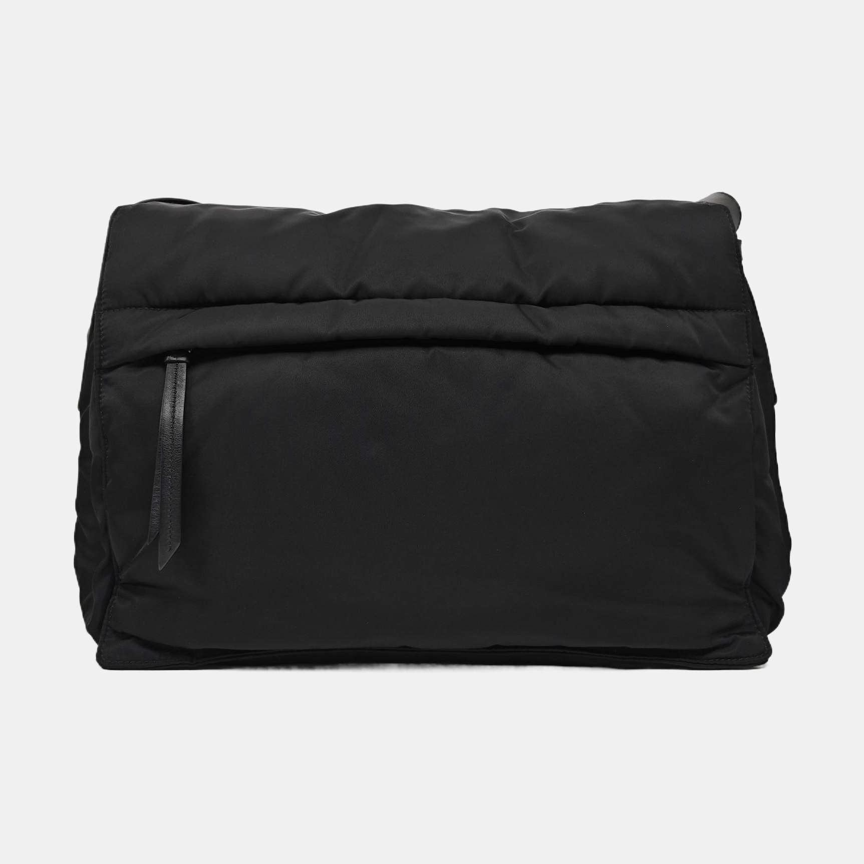 Nylon Crossbody Bag Black