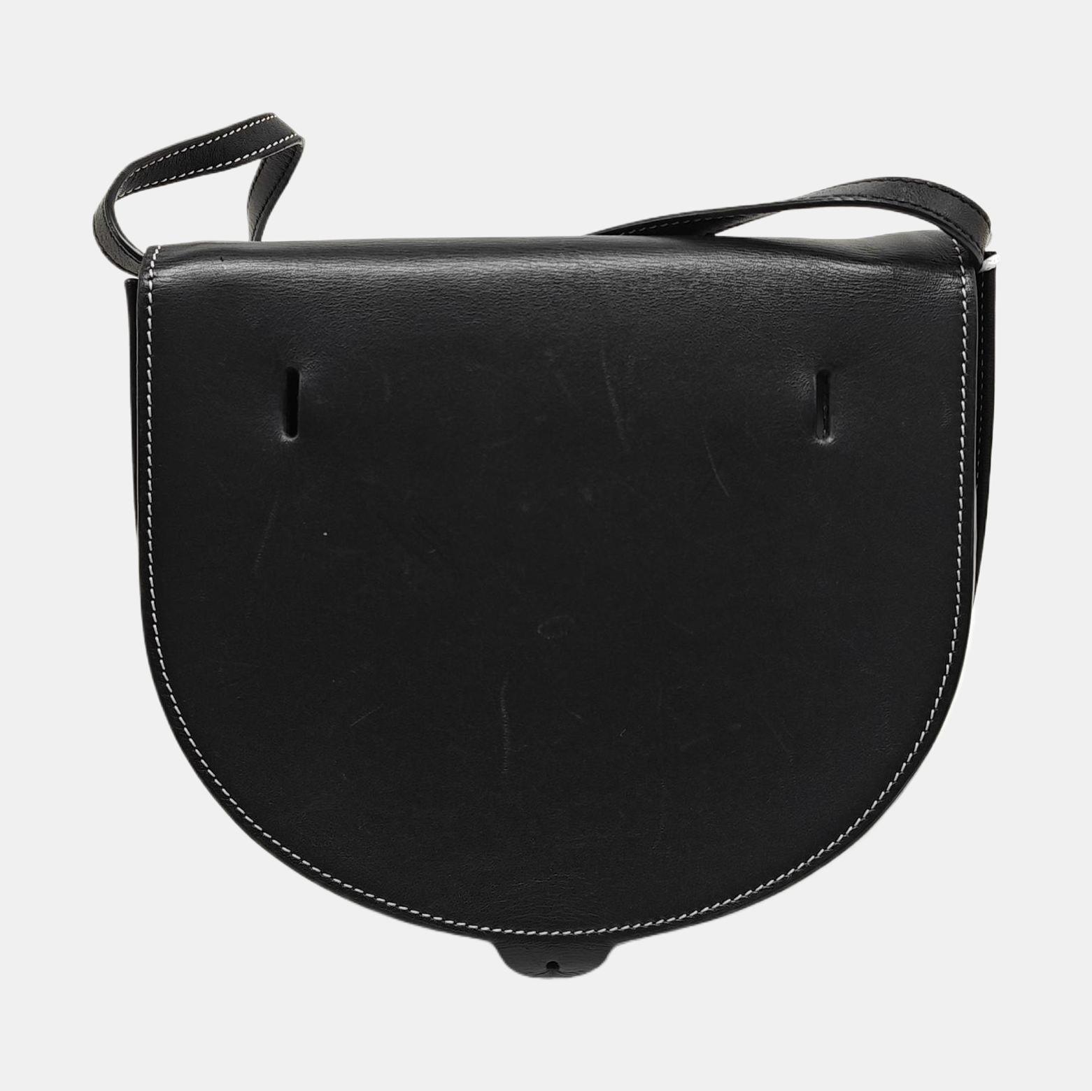 Heel Calfskin Black