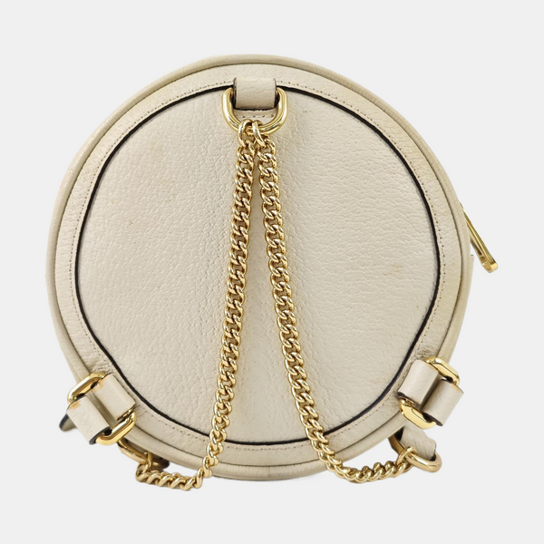Ophidia Mini Calfskin White