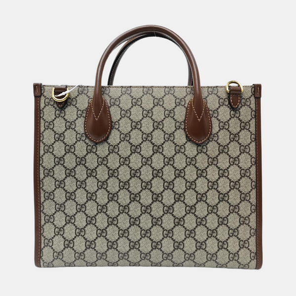 Retro Small Monogram Coated Canvas Brown
