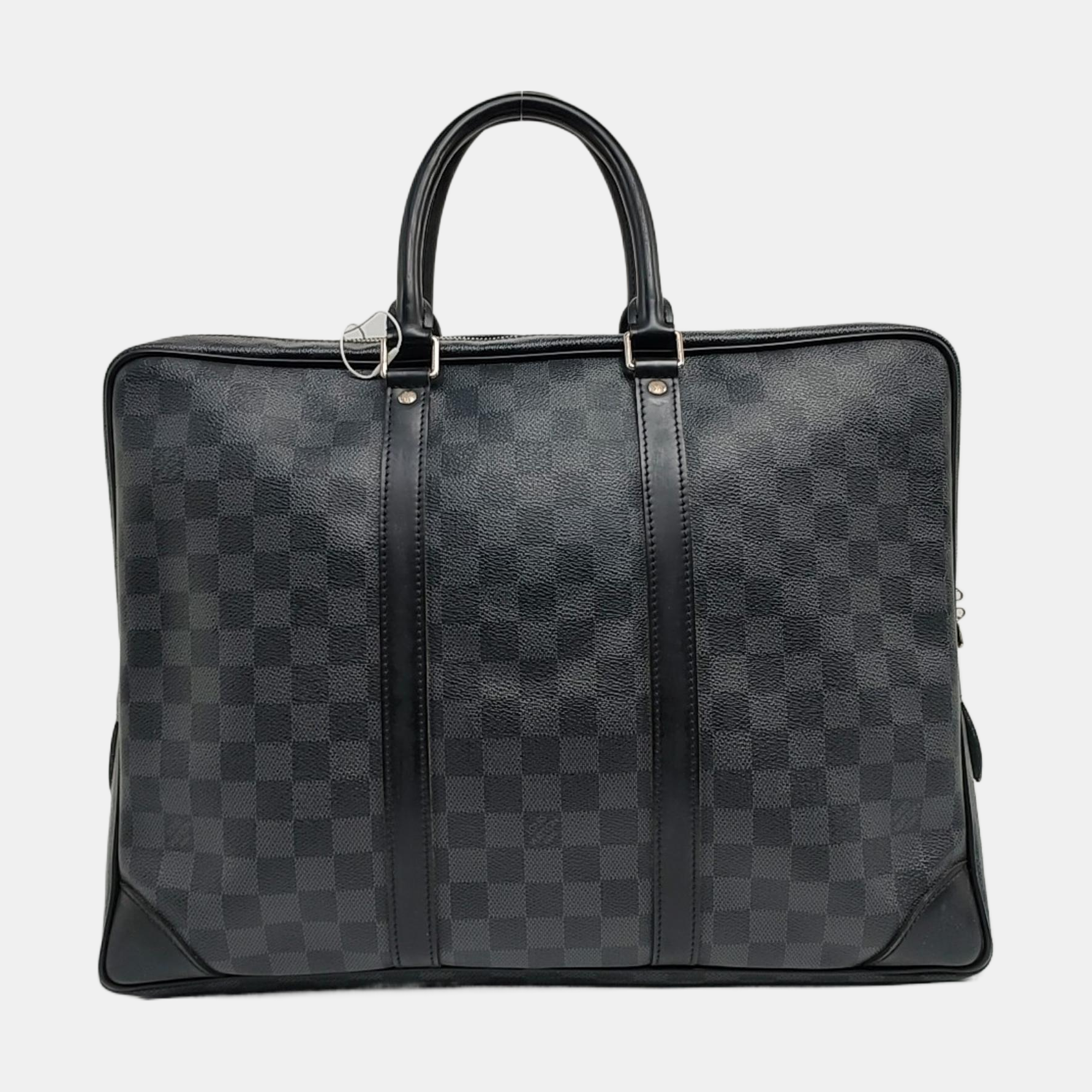 PORTE-DOCUMENTS Damier Graphite Coated Canvas Gray