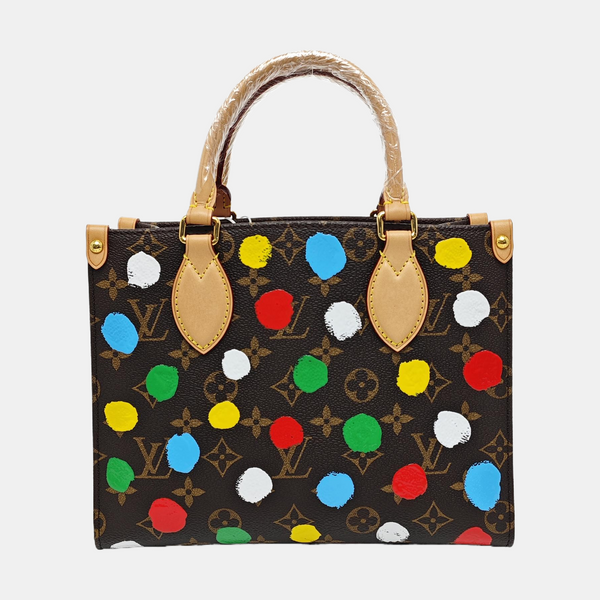 ONTHEGO PM Monogram Coated Canvas Brown