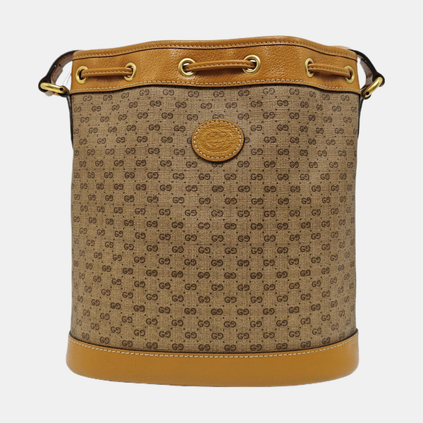 Disney X Gucci Monogram Coated Canvas Brown