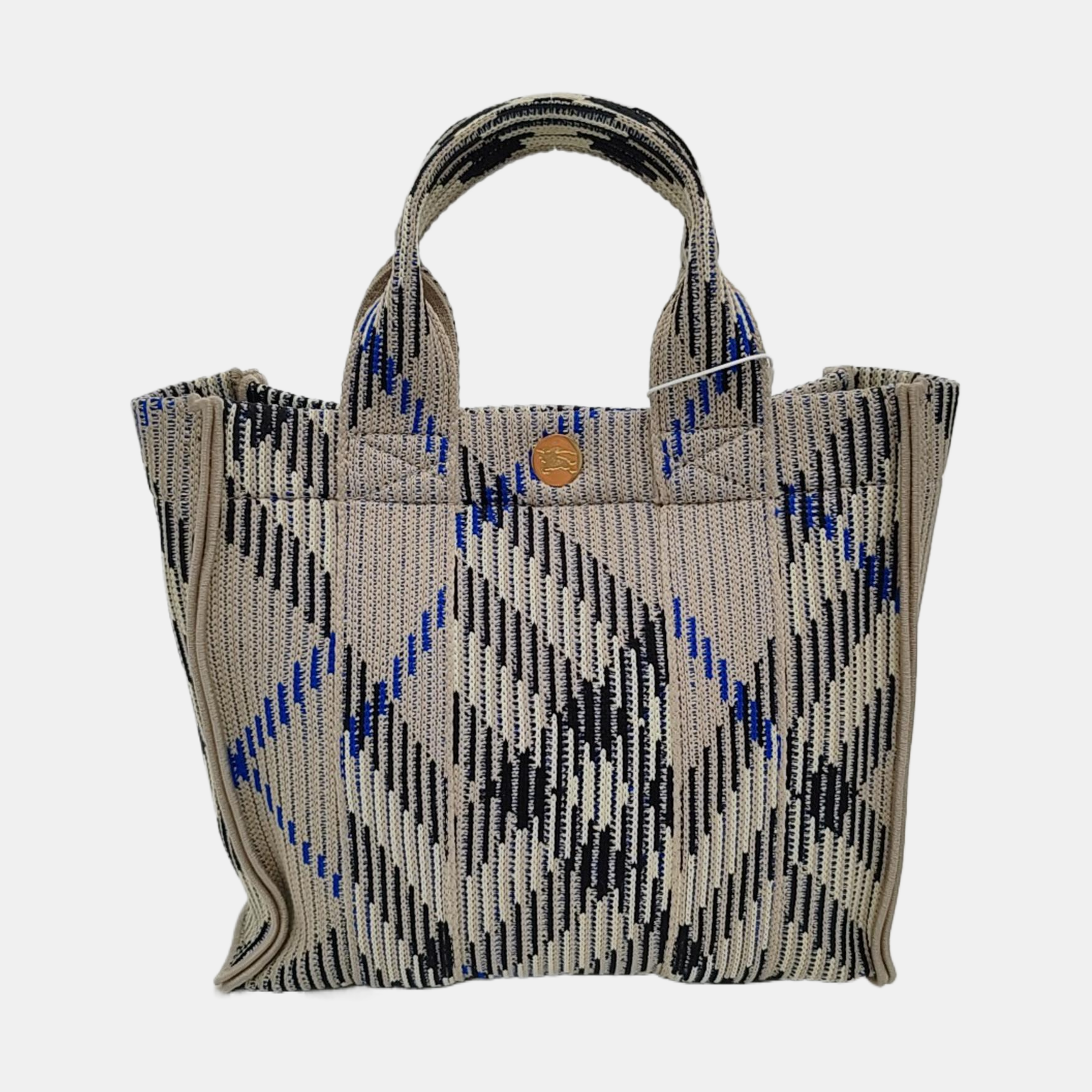 Fabric Tote Bag Mini Gray