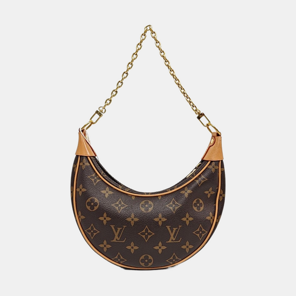 LOOP Monogram Coated Canvas Brown