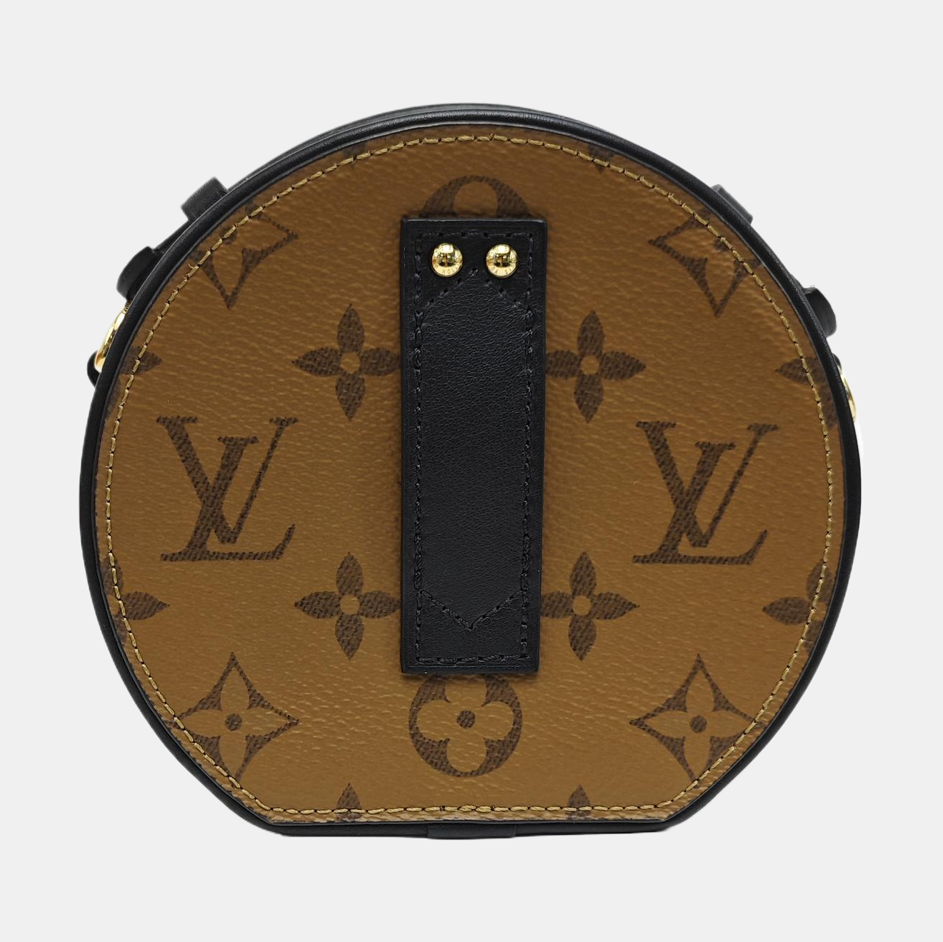 BOITE CHAPEAU Mini Monogram Coated Canvas Brown