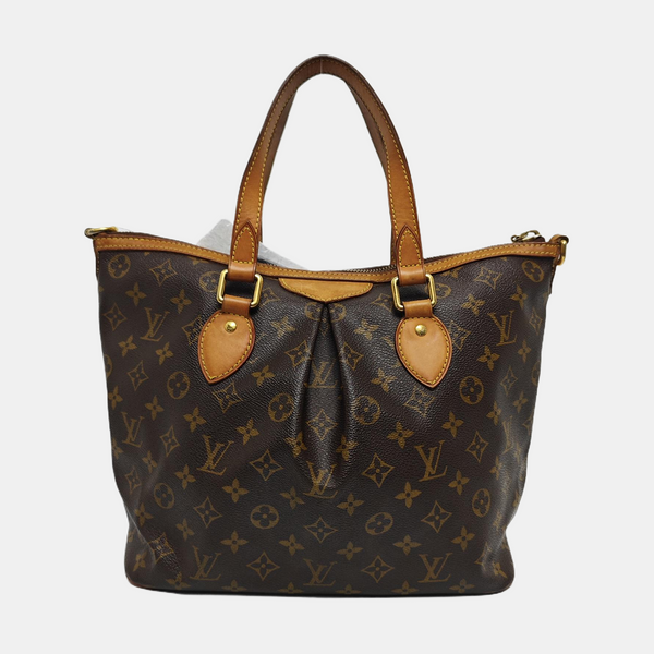 PALERMO PM Monogram Coated Canvas Brown