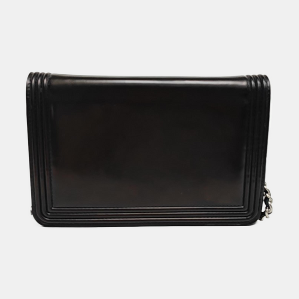 BOY CHANEL WOC Patent Leather Black