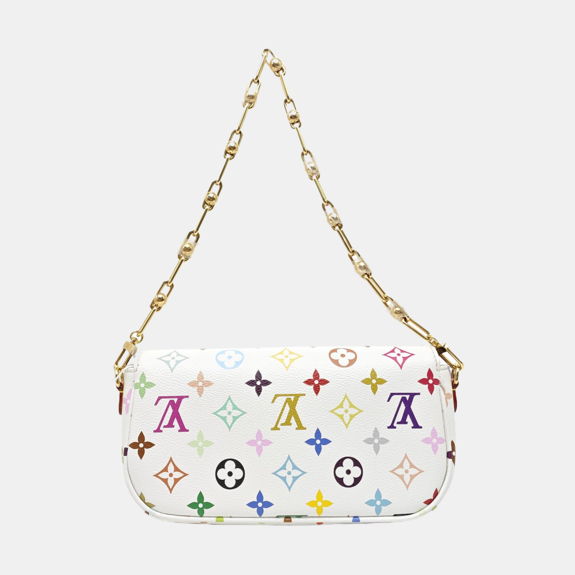 LV × TM IVY Coated Canvas White