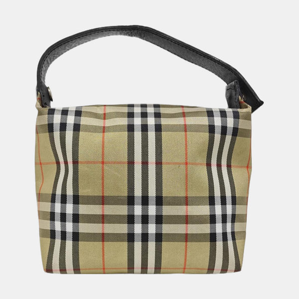 Canvas Top Handle Bag Beige