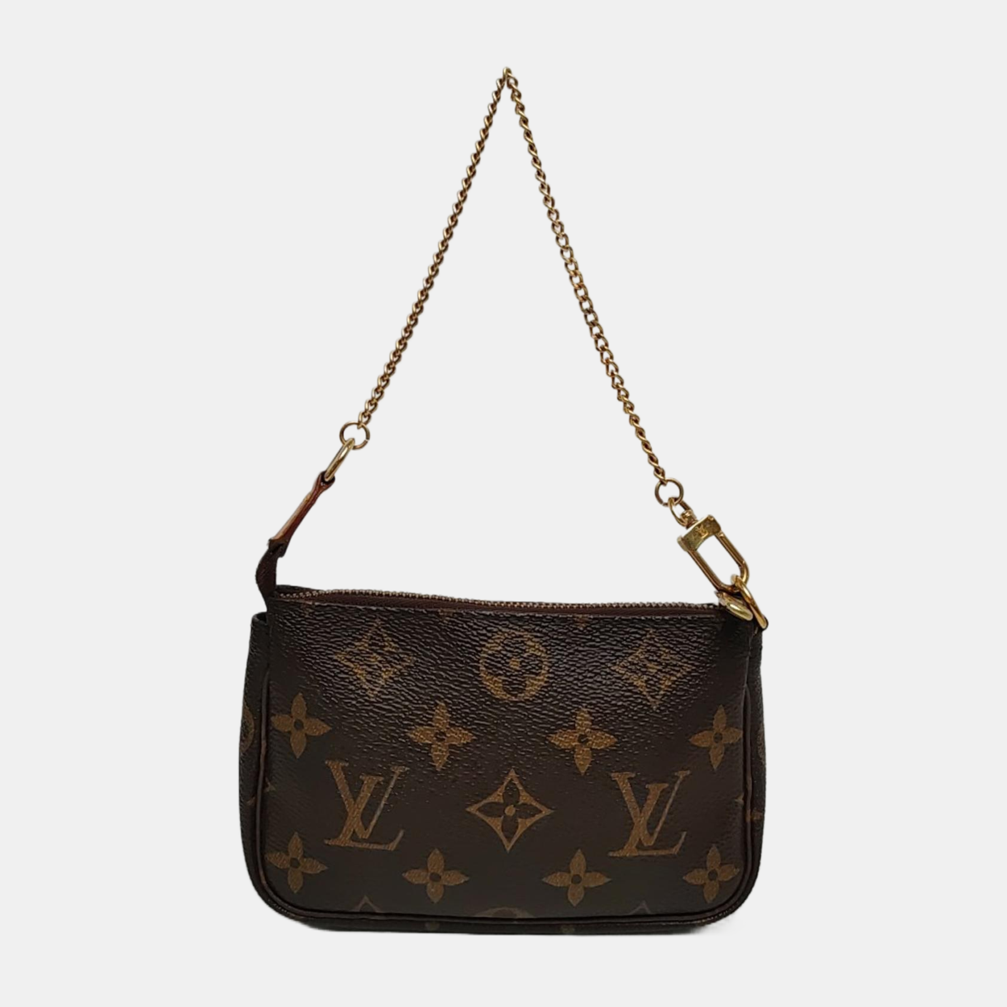 ACCESSOIRES Mini Monogram Coated Canvas Brown