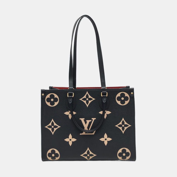 ONTHEGO MM Monogram Calfskin Black