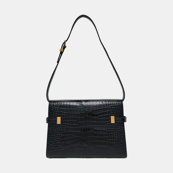 MANHATTAN Small Calfskin Black