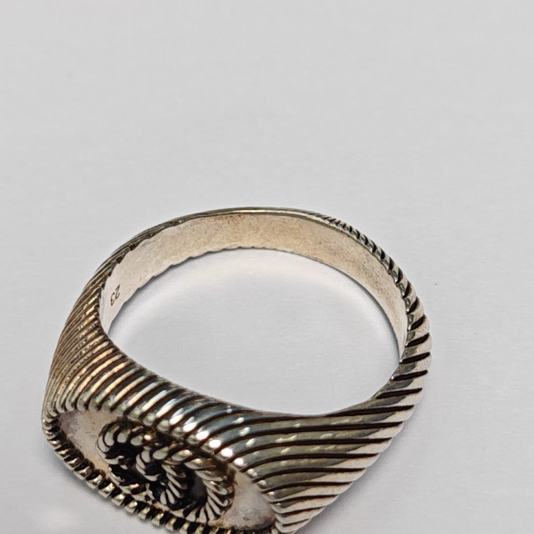 925 Sterling Silver Ring HK 23