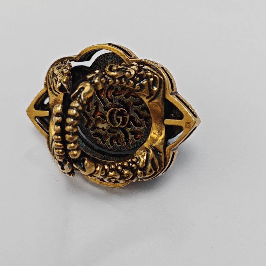 Metal Gold Ring EU 48