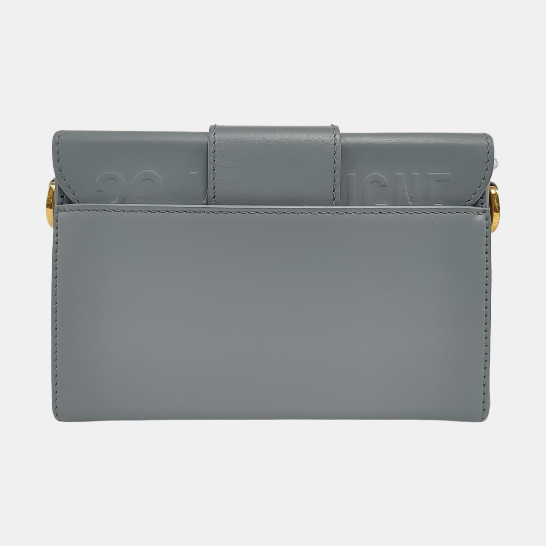 Authenticated pre-owned  30 Montaigne Calfskin Blue - Shoulder Bag at Looply
