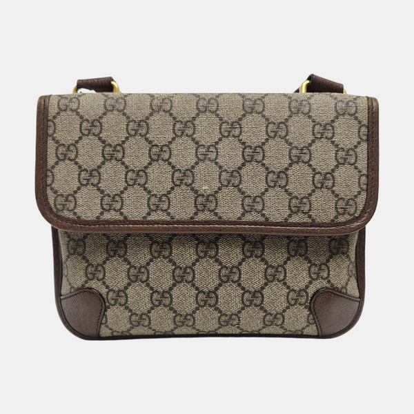 Neo Vintage Small Monogram Coated Canvas Beige