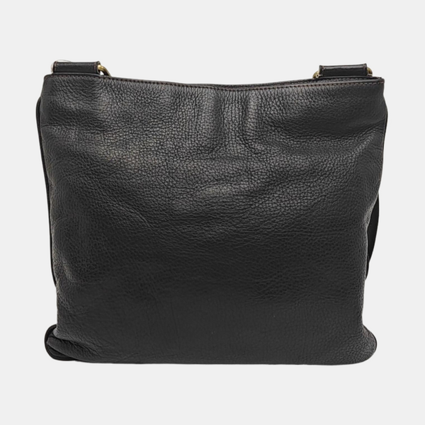 Calfskin Shoulder Bag Black