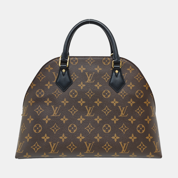ALMA BNB MM Monogram Coated Canvas Brown