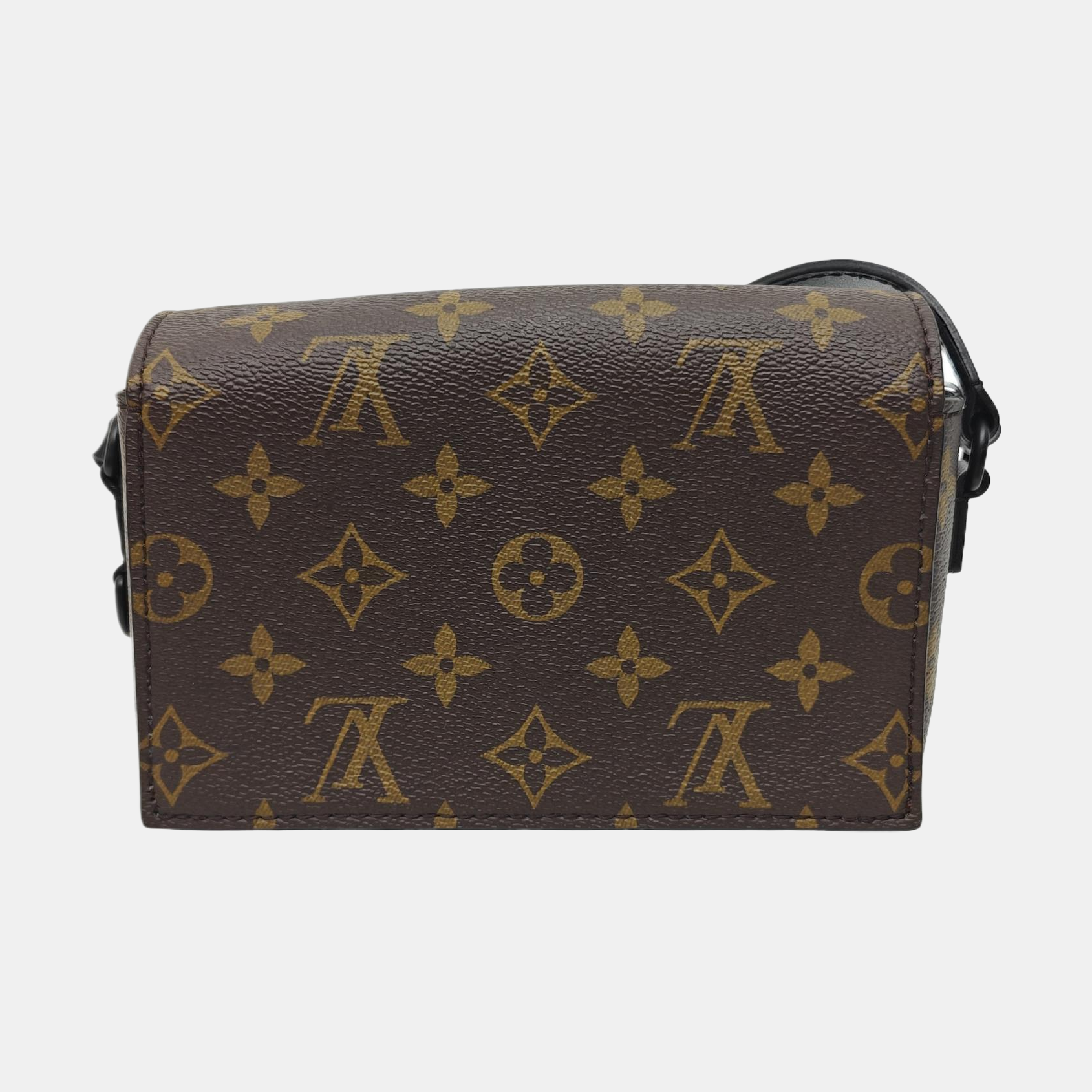 STEAMER Mini Monogram Coated Canvas Brown