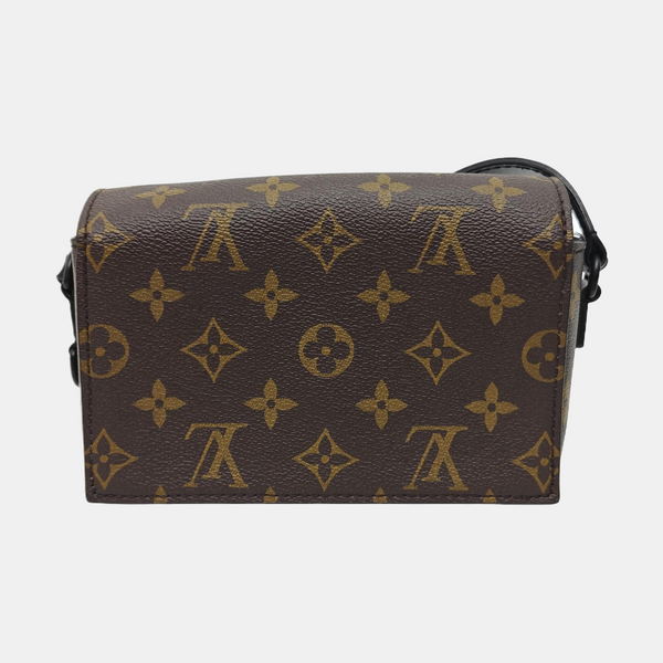 STEAMER Mini Monogram Coated Canvas Brown