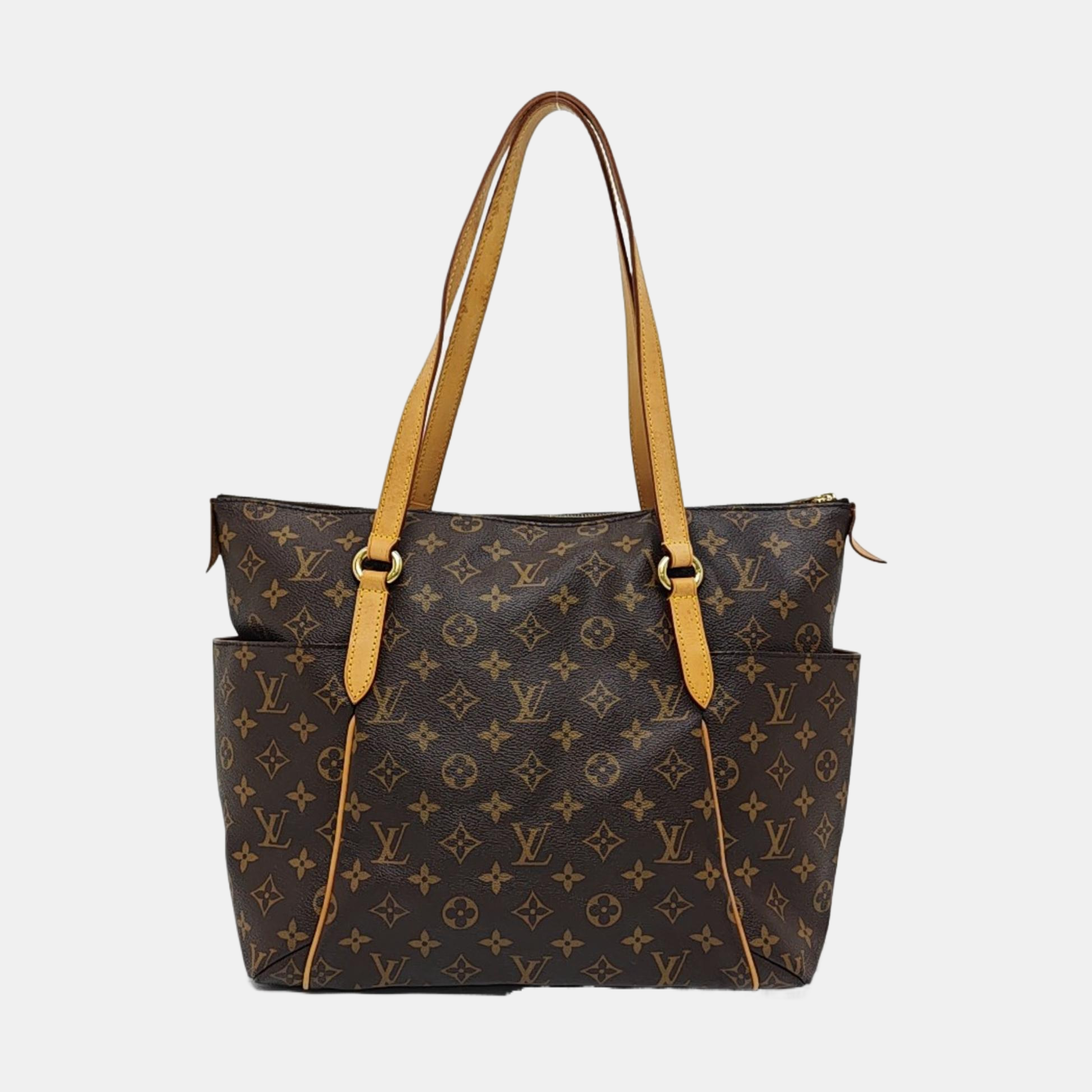 TOTALLY MM Monogram Coated Canvas Brown