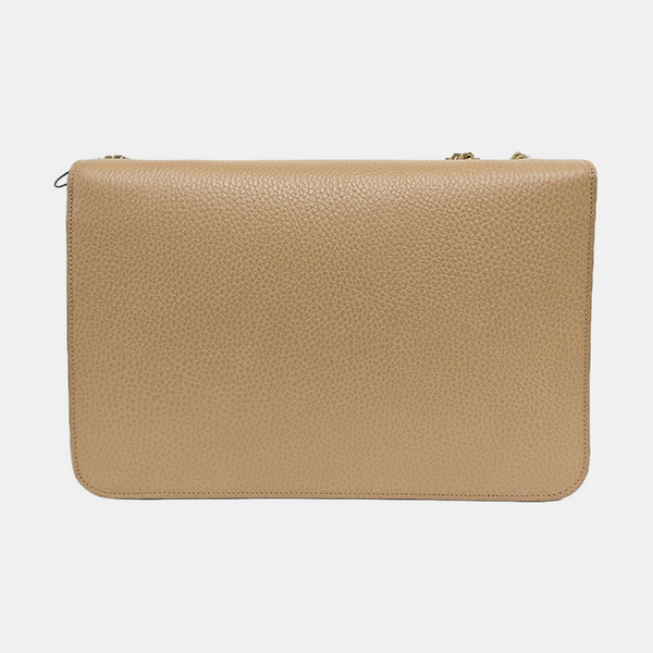 Interlocking G Large Calfskin Brown