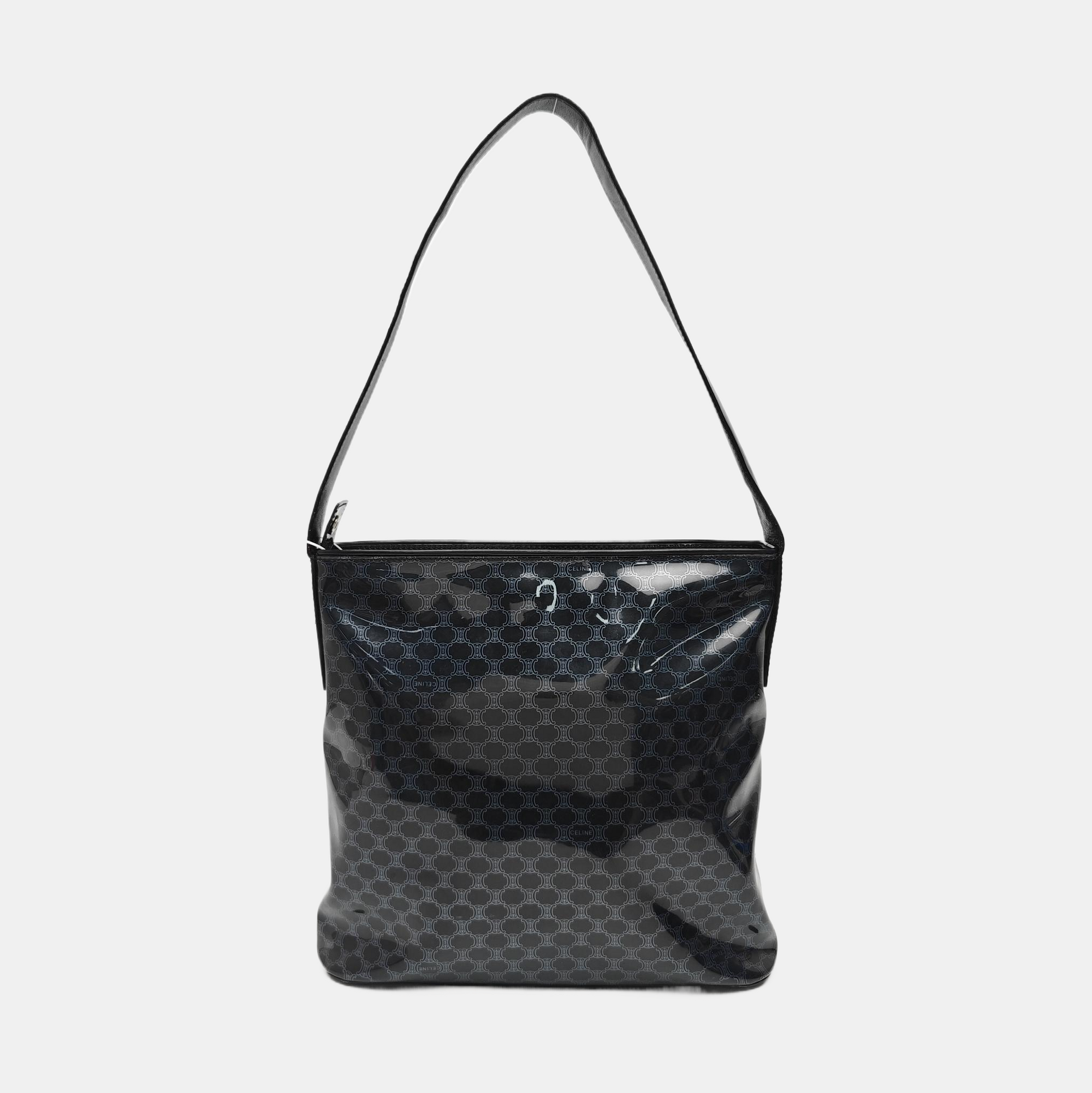 Plastic Tote Bag Blue