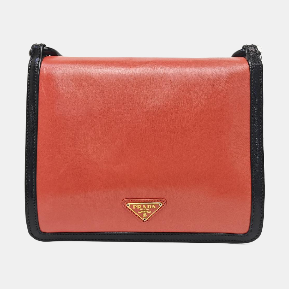Calfskin Shoulder Bag Black