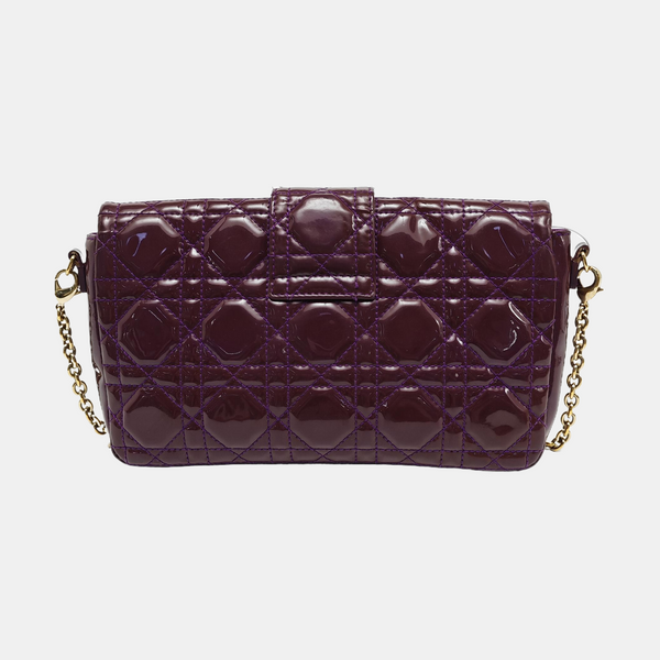 New Lock Cannage Calfskin Purple