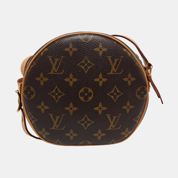 BOITE CHAPEAU PM Monogram Coated Canvas Brown