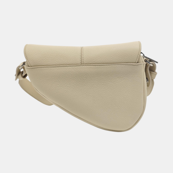 Saddle Mini Calfskin Beige