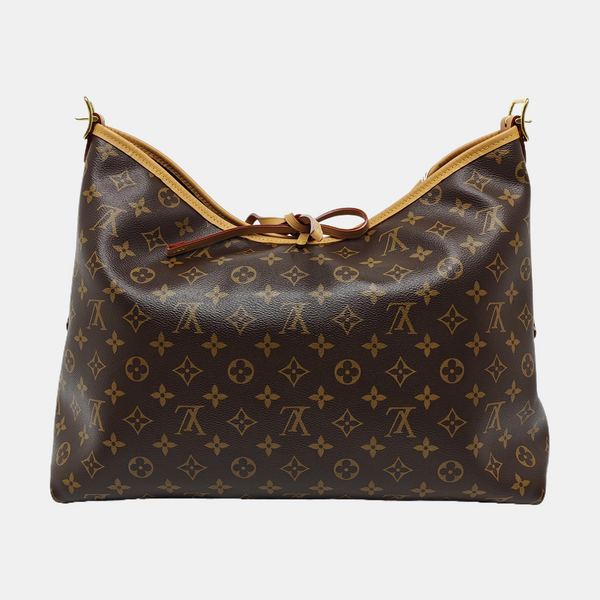 CARRYALL MM Monogram Coated Canvas Brown