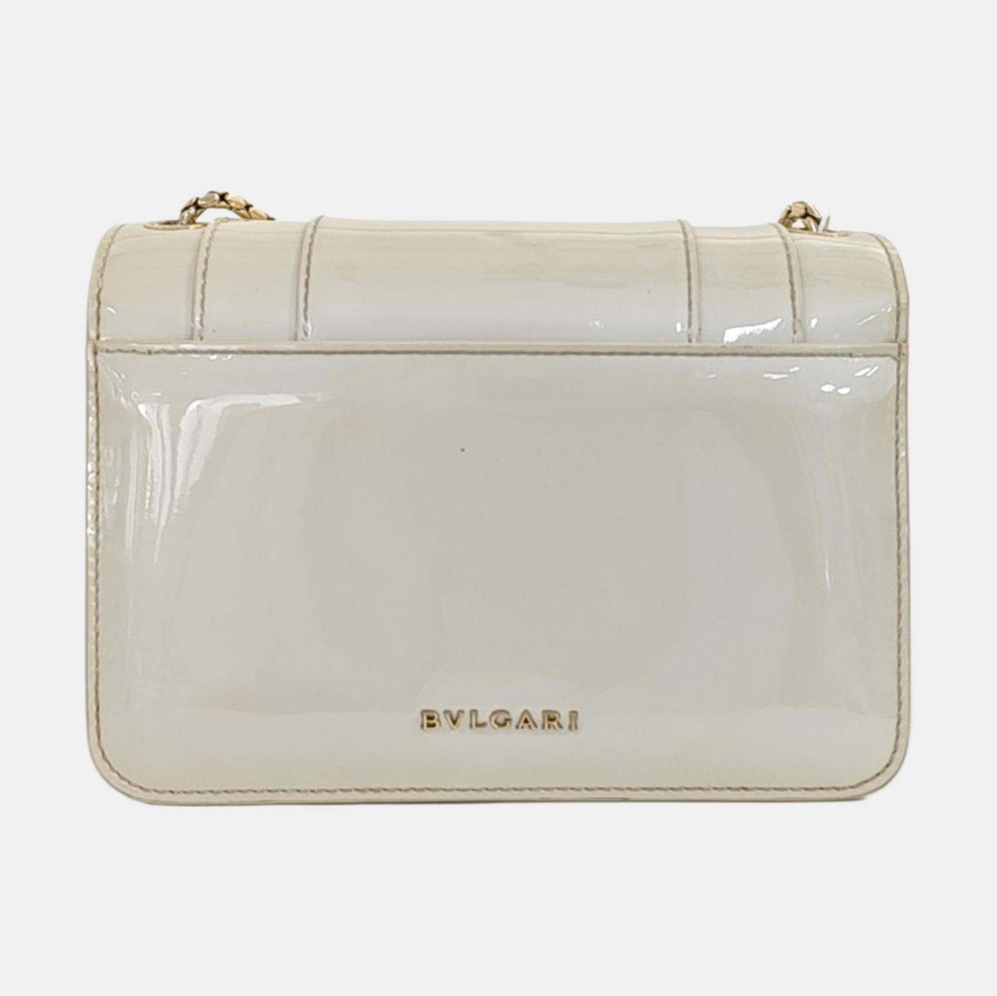 SERPENTI FOREVER Small Calfskin White