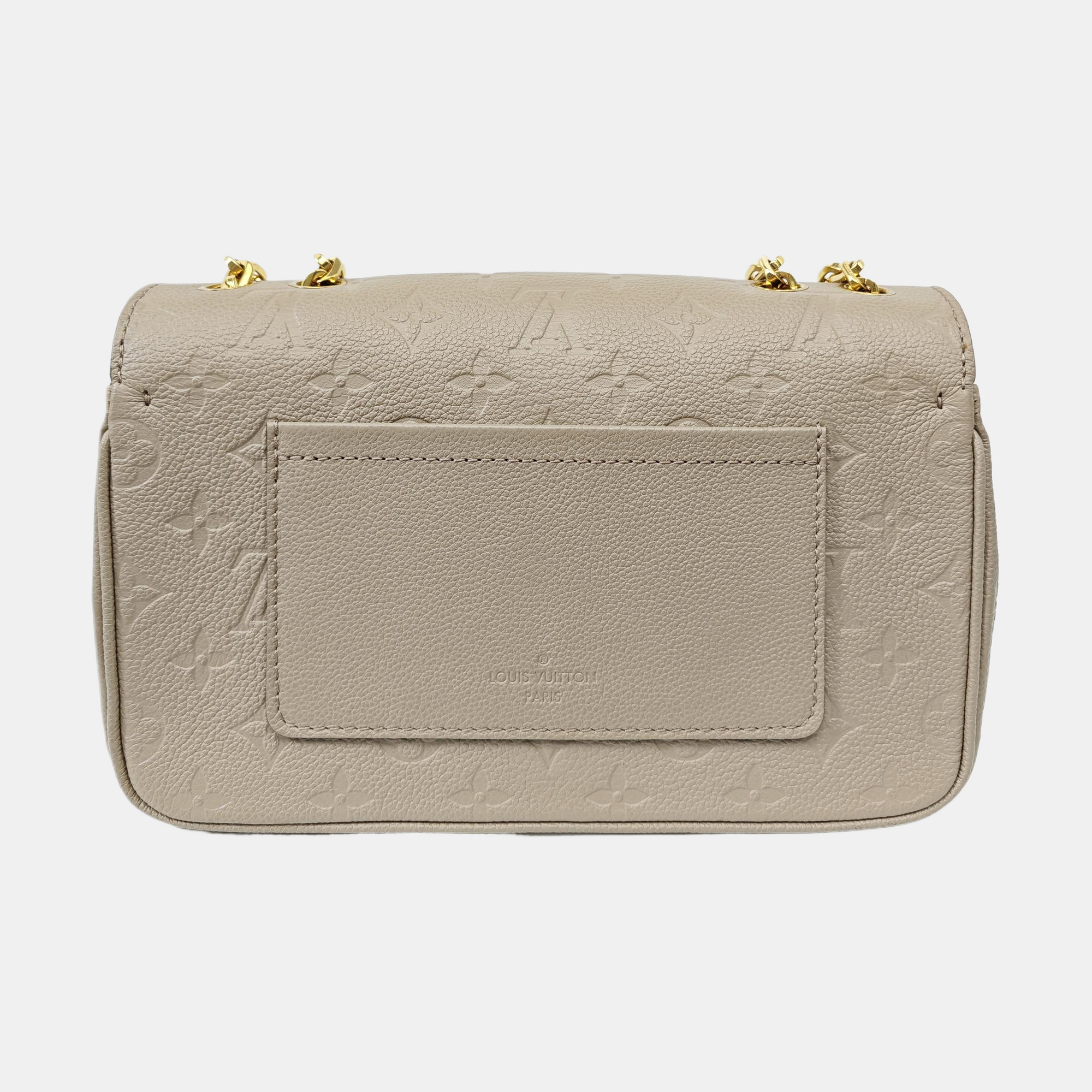 MARCEAU Monogram Calfskin Gray