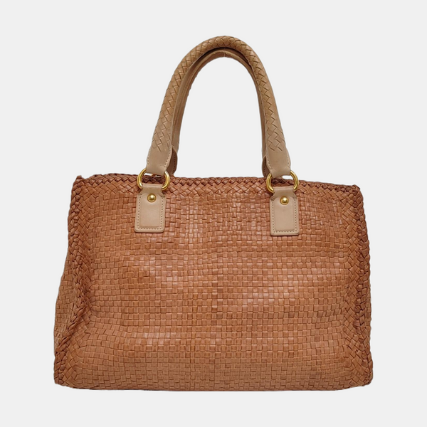 Calfskin Tote Bag Brown