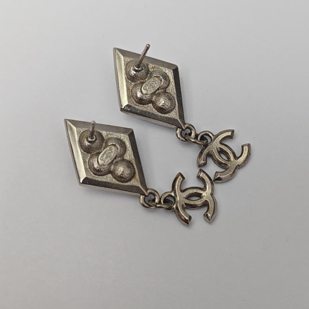 Metal Silver Stud Earrings