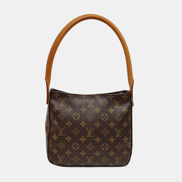 LOOPING MM Monogram Coated Canvas Brown