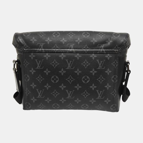 VOYAGER PM Monogram Coated Canvas Black