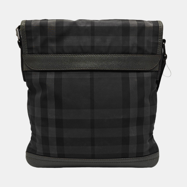 Fabric Shoulder Bag Gray