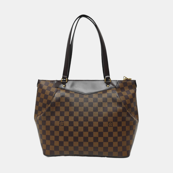 WESTMINSTER GM Damier Ebene Coated Canvas Brown