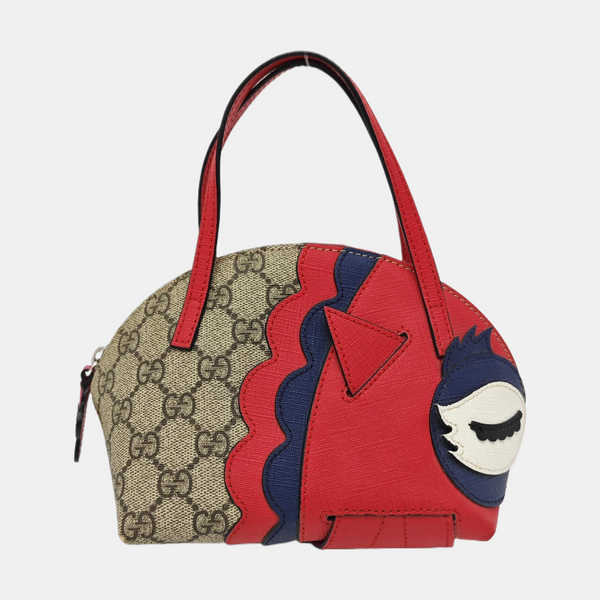Monogram Coated Canvas Top Handle Bag Multicolor