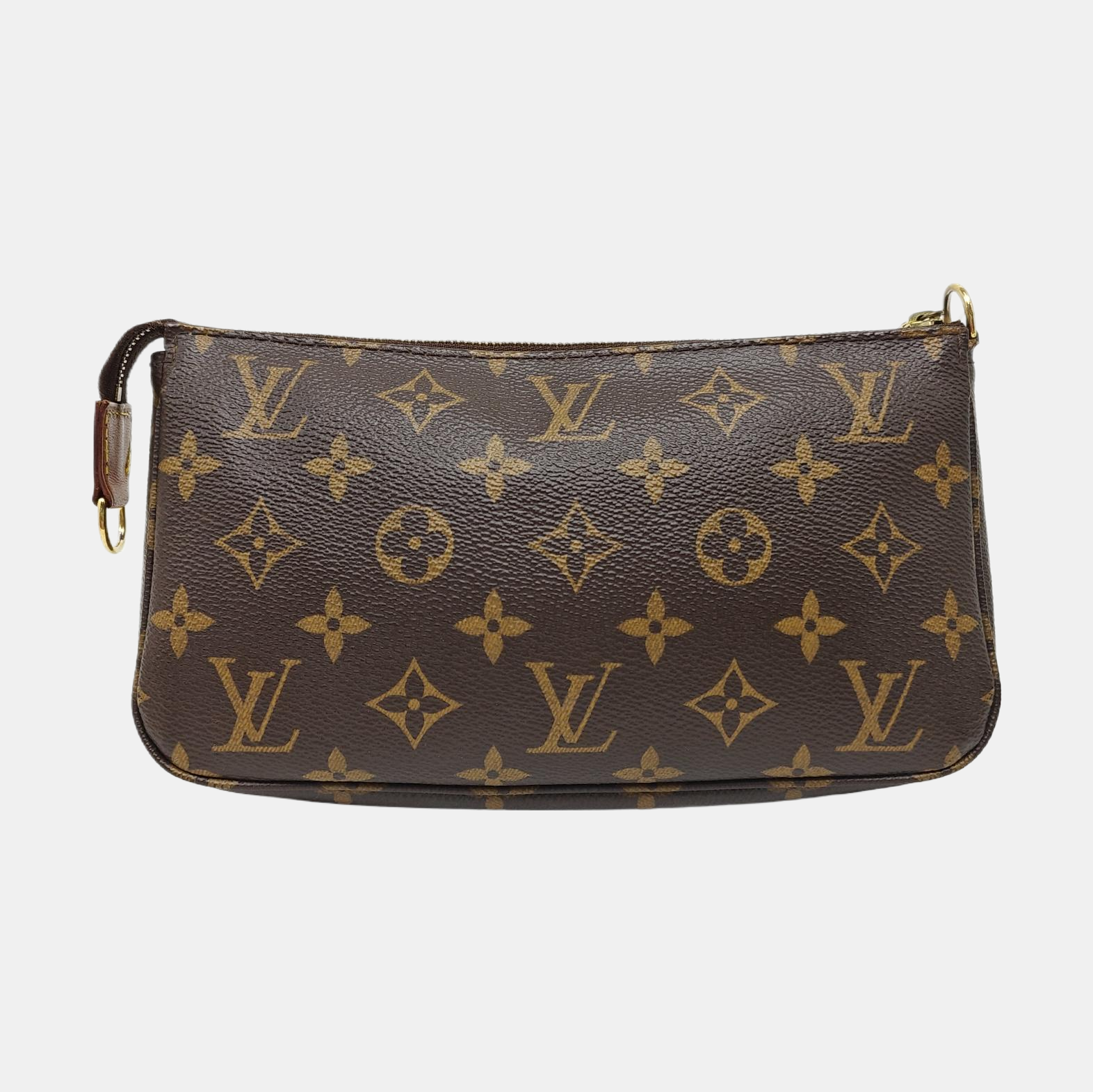 ACCESSOIRES GM Monogram Coated Canvas Brown