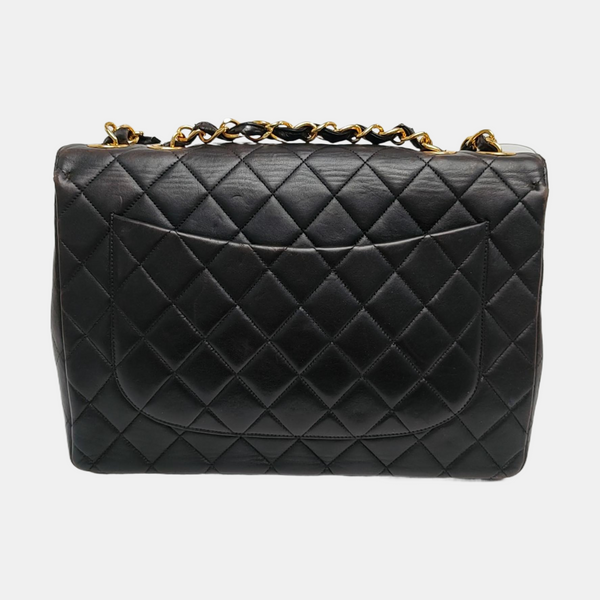 Quilted Lambskin Black
